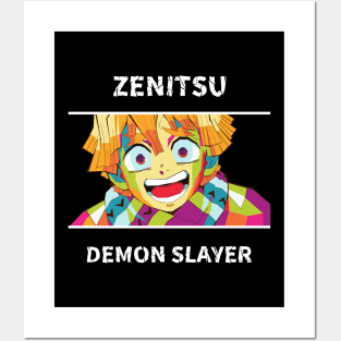 zenitsu in wpap pop art Posters and Art